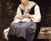 年轻工人 - 威廉·阿道夫·布格罗